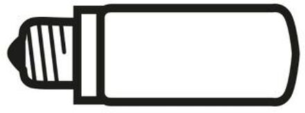 FLOS Lichtbron E27 15W 220-240V 2700K T38 Wit