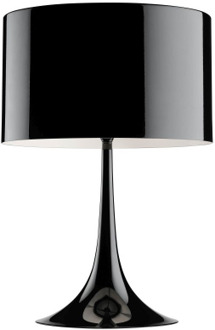FLOS Spun Light T1 Tafellamp 39 cm - Zwart