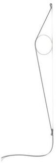 FLOS WireRing Wandlamp - Grijs - Wit