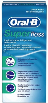 Flosdraad - Super Floss - 50 stuks