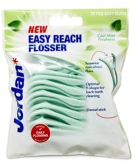 Floss Easy Reach Flosser - 25 stuks