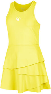 Flounce Jurk Dames geel - M