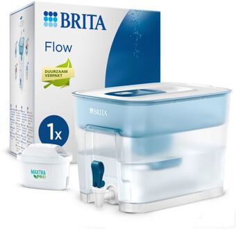 Flow Waterfilterkan en Dispenser Grijs 8.2L - 1 MAXTRA PRO AIO Filter - Duurzaam Verpakt