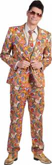 Flower Disco Suit man Multikleur - Print