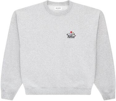 Flower Garden Casual Sweater Heren L Grijs