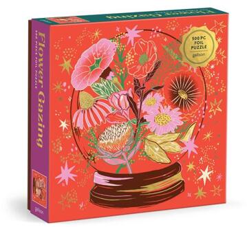 Flower Gazing 500 Piece Foil Puzzle -  Florencia Fuertes, Galison (ISBN: 9780735382831)