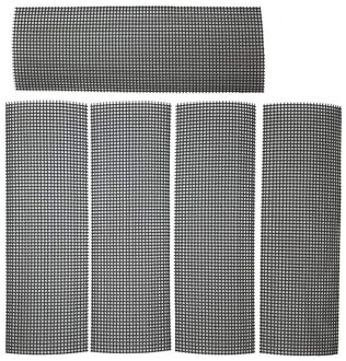 Flower Pot Hole Grid Mat Bottom Grid Mat 4 Inch x 12 Inch 5 Pieces of Gasket-Bonsai Drainage Net