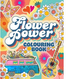 Flower Power Colouring Book - Arcturus Creative Colouring - Tansy Willow