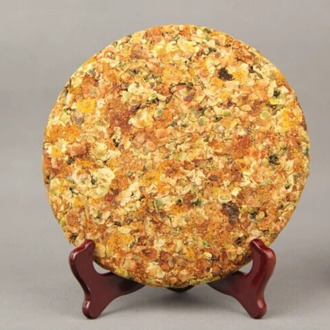 Flower Tea Snow Mountain Ancient Tree Camellia Honey Sweet 357g