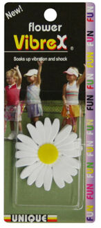 Flower Vibrex Demper Verpakking 1 Stuk wit - one size