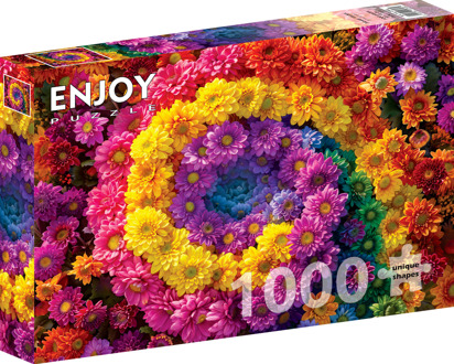 Flower Vortex Puzzel (1000 stukjes)