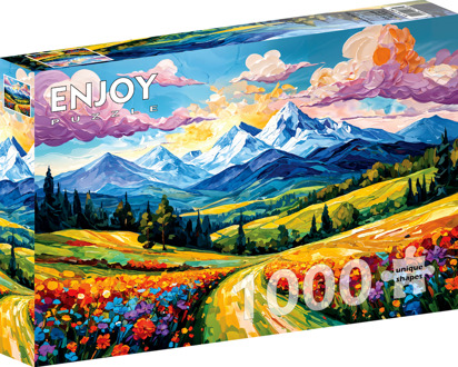 Flowered Valley Puzzel (1000 stukjes)