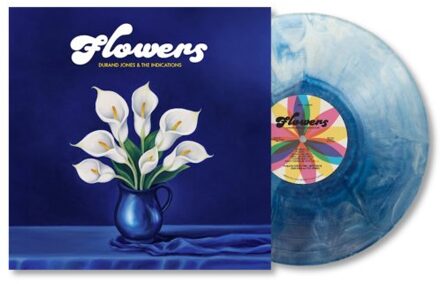 Flowers (Blue Iceberg Splash Coloured Vinyl) - Durand Jones & The Indications