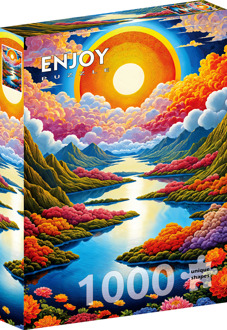Flowing Sunrise Puzzel (1000 stukjes)
