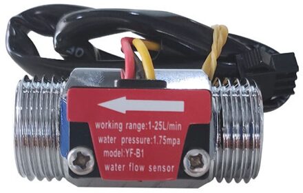 Flowmeter Bedienen Metalen Multifunctionele Thuis Meetinstrumenten Kwantitatieve Meter Hall Effect Aanvoervoeler