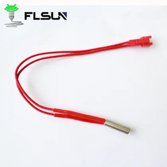 FLSUN Q5 Hot rod 5 pecs accessories 24V 170mm heat rod Haste de Aquecimento com Plugue do Cabo for Q5