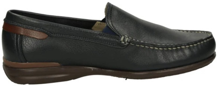 Fluchos Heren -  blauw donker - mocassin - maat 44