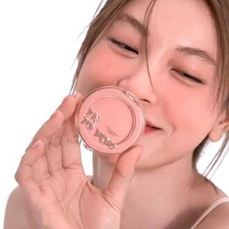 Fluffy Pillow Single Blusher (4-7) #PW06 Tipsy Rose - 5g