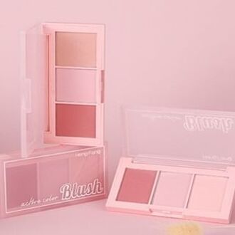 Fluid Silky Blush Palette - 2 Types Set A# - 18g