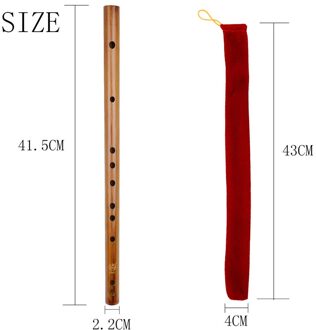 Fluit Chinese Traditionele Muziekinstrumenten C D E F G Sleutel Bamboe Dizi Fluit Voor Beginner Leren Licht Geel