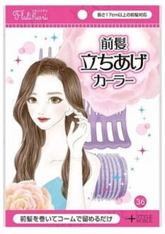 Flulifuari 36 Fluffy Hair Bangs Curler 1 pc