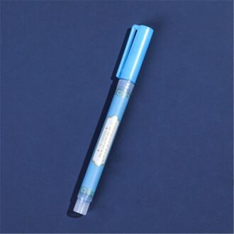 Fluorescerende Markeerstift Markers Pastel Tekening Pen Voor Student School Kantoorbenodigdheden Leuke Briefpapier skyblue