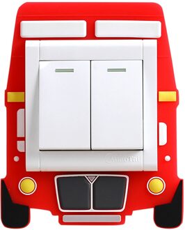 Fluorescerende Stickers Voor Slaapkamer Kinderkamer Dubbele Schakelaar Beschermhoes Lichtgevende Schakelaar Aan De Muur Lichtgevende Sticker # P30