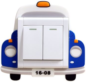 Fluorescerende Stickers Voor Slaapkamer Kinderkamer Dubbele Schakelaar Beschermhoes Lichtgevende Schakelaar Aan De Muur Lichtgevende Sticker # P30