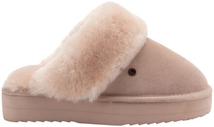 Flurry Plateau Pantoffels Dames licht roze/beige - 38