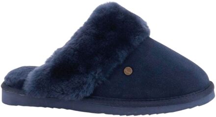 Flurry Suede Dames Pantoffels - Dark navy - Maat 39