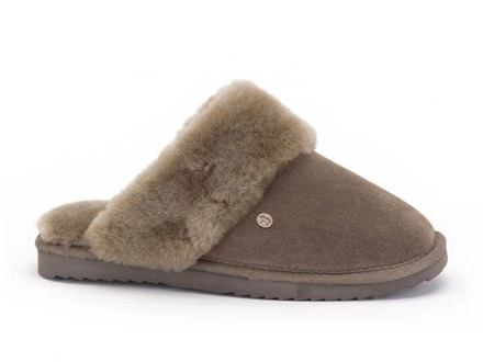 Flurry Suede Dames Pantoffels - Moss - Maat 36