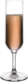 Flute Tulp - SAN kunststof - 16 cl - onbreekbaar - herbruikbaar - champagneglazen