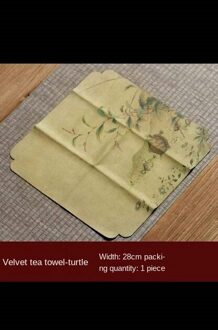 Fluwelen Theedoek Absorberende Zen Chinese Stijl Vintage Thee Art Thee Doek Thee Mat Kung Fu Thee Set Theeceremonie gebruiksvoorwerpen Thee Servet thee towel2