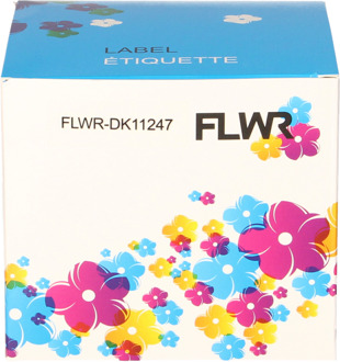 FLWR Brother DK-11247 164 mm x 103 mm wit labels