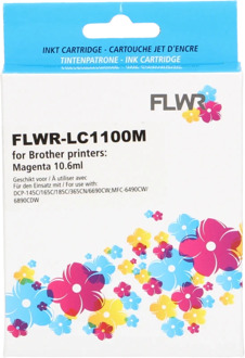 FLWR Brother LC-1100M magenta cartridge