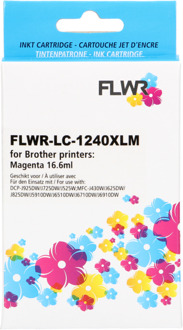 FLWR Brother LC-1240XL magenta cartridge
