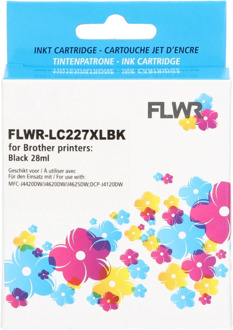 FLWR Brother LC-227BK zwart cartridge