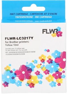 FLWR Brother LC-3217Y geel cartridge