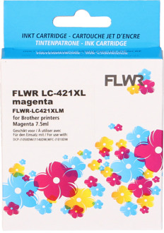 FLWR Brother LC-421XL magenta cartridge