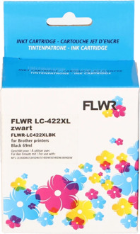 FLWR Brother LC-422XL zwart cartridge