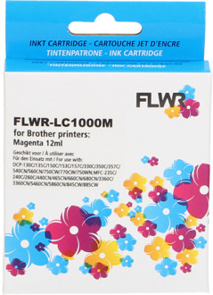 FLWR Brother LC-970M / LC-1000M magenta cartridge