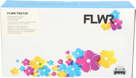 FLWR Brother TN-2120 zwart toner