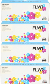 FLWR Brother TN-243 zwart en kleur toner