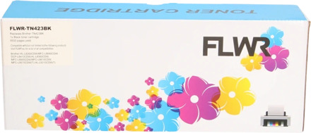 FLWR Brother TN-423 zwart toner