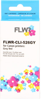 FLWR Canon CLI-526GY grijs cartridge