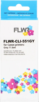 FLWR Canon CLI-551GY grijs cartridge