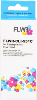 FLWR Canon CLI-551XL cyaan cartridge