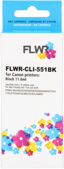 FLWR Canon CLI-551XL zwart cartridge