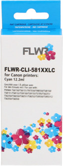 FLWR Canon CLI-581XXL cyaan cartridge