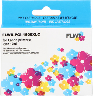 FLWR Canon PGI-1500XL cyaan cartridge